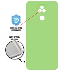 Capa Motorola Moto E7 Plus - Cover Protector Verde Abacate
